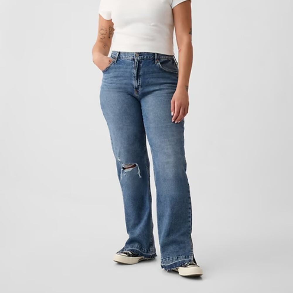 Gap 90s Loose Mid Rise Jeans, 14R, EUC